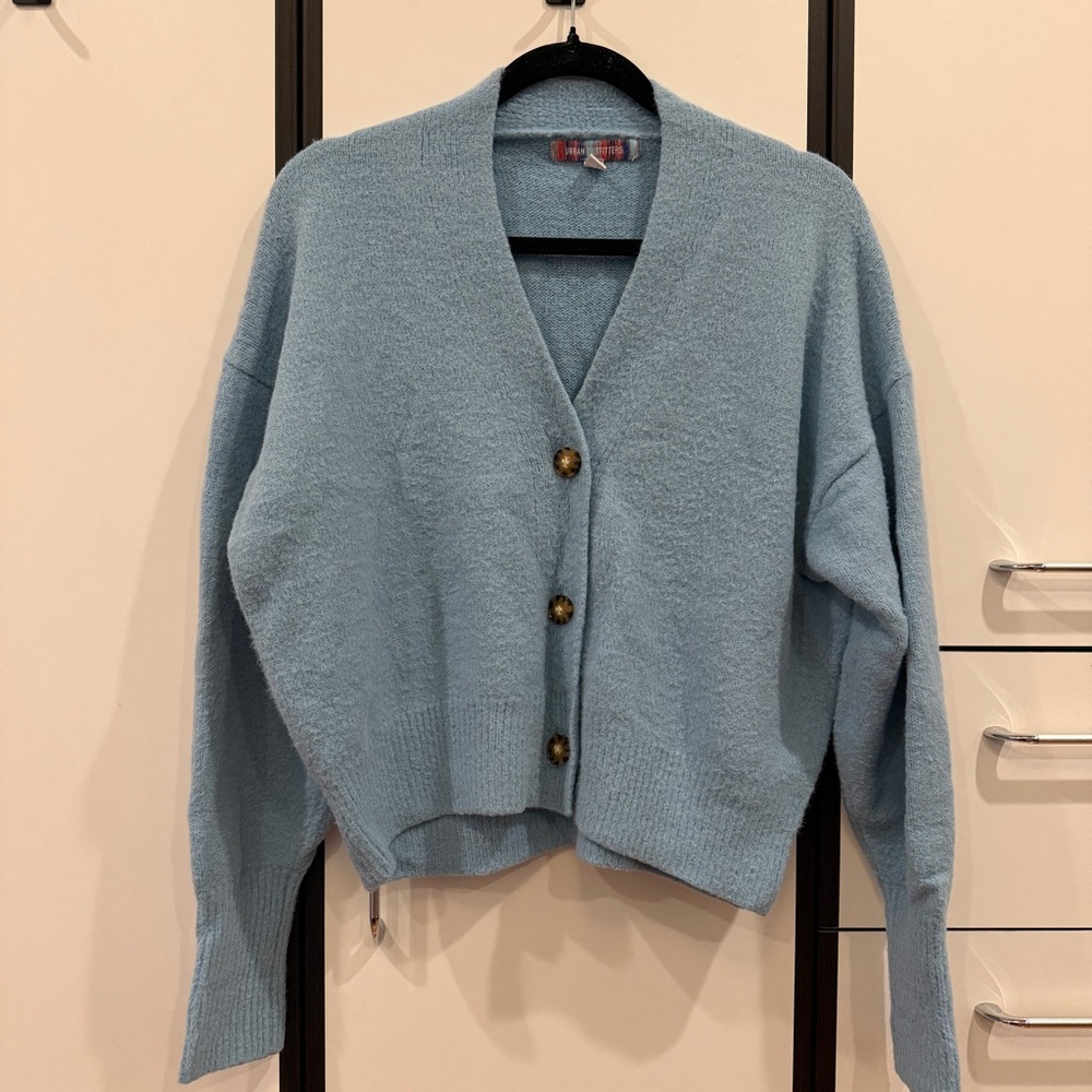 Urban Outfitters Light Blue Cardigan
